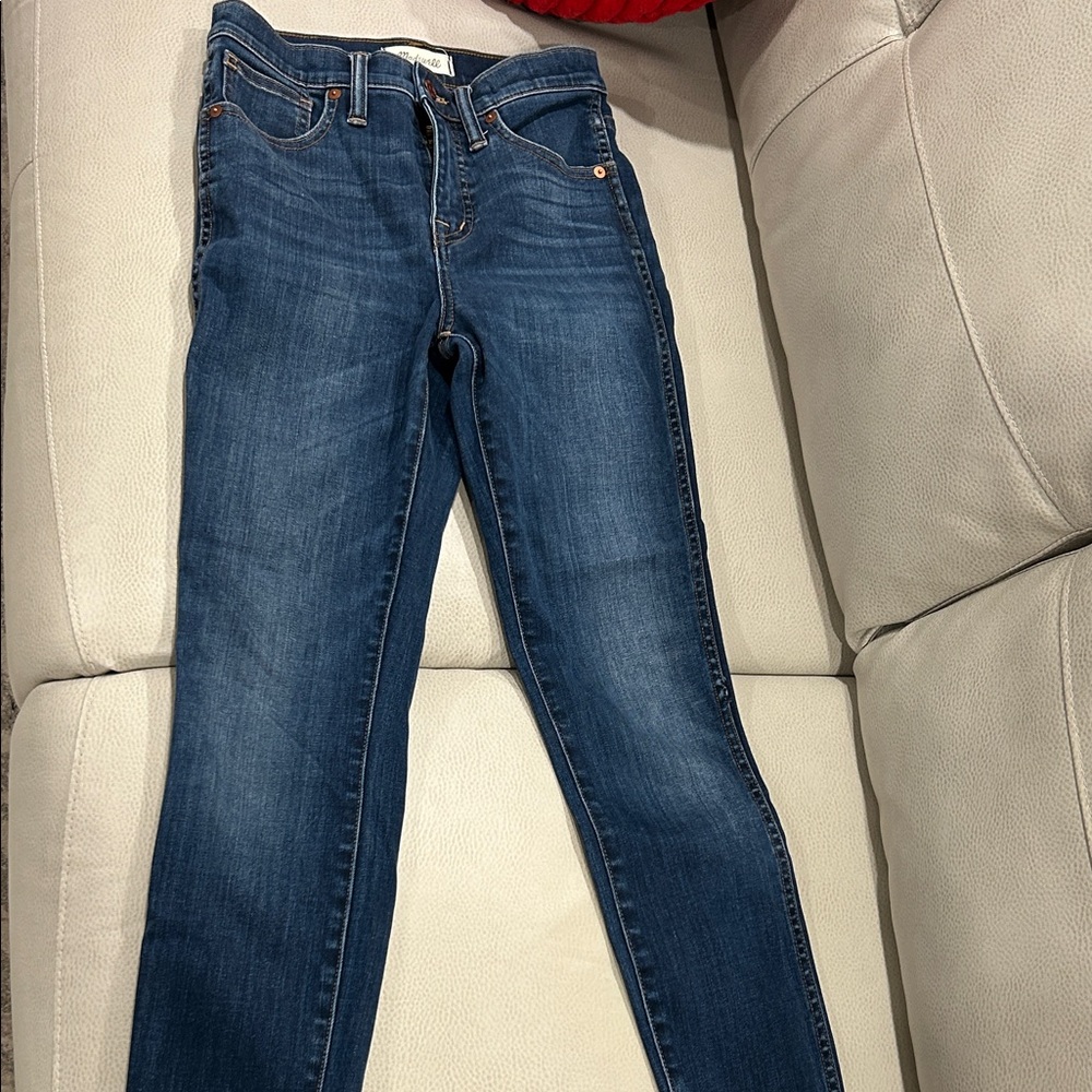 Madewell Women's Dark Blue Skinny Jeans